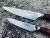 Chefknife + Utility knife (Damascus steel)