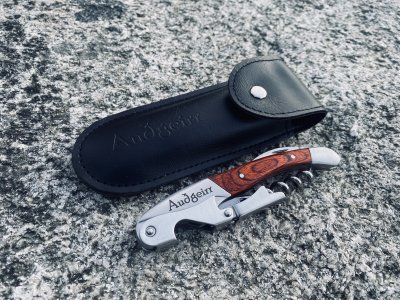 Sommelier opener with case - side view