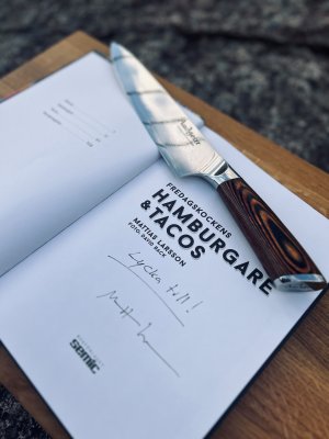 Audgeirr - Kockkniv + Signerad Kokbok