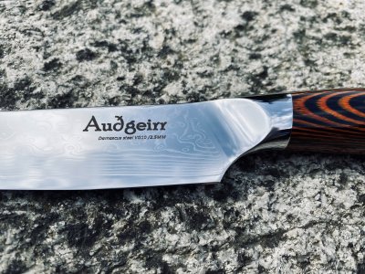 Audgeirr skalkniv närbild